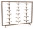 Tobacco Lily Stems Fireplace Screen Iron For Sale
