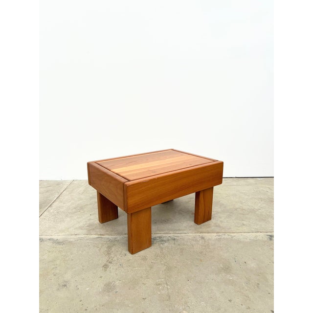 Coffee Table in Elm from Maison Regain, 1970 For Sale - Image 13 of 13