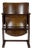 Vintage Wooden Cinema Chair, 1940s For Sale