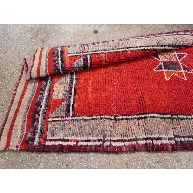 Galerie Shabab Collection Mid-20th Century Turkish Anatolian Runner For Sale - Image 9 of 9