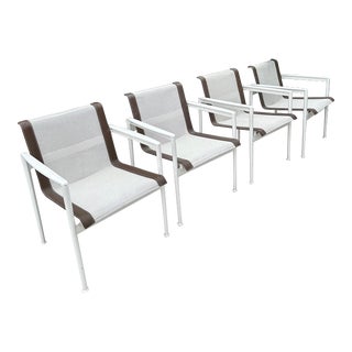 1966 Collection Lounge Dining Chairs by Richard Schultz for Knoll – Set of 4 For Sale
