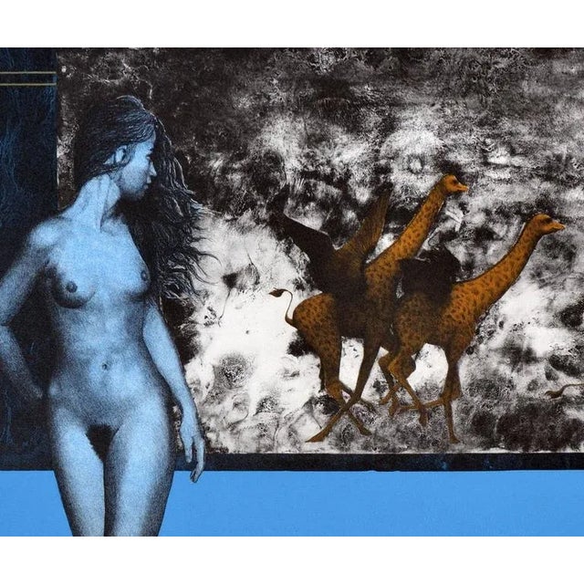 Modern One In, Two Out Serigraph by Robert Malone For Sale - Image 3 of 12