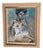 Ebbe Höglund, Sitting Ballerina, 1950s, Oil on Canvas, Framed For Sale