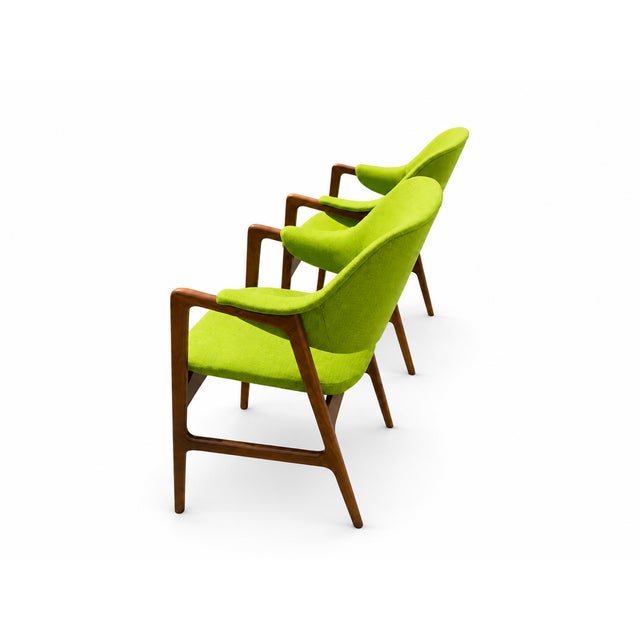 Danish Modern Ingmar Style Lounge Chairs- Pair For Sale In San Diego - Image 6 of 7