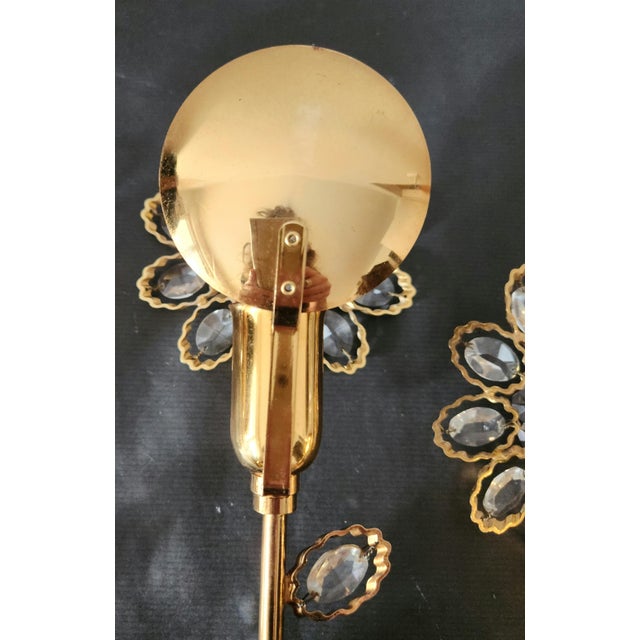 Gold-Plated Wall Lamp in Brass by Ernst Palme for Palwa, 1960s For Sale - Image 18 of 18