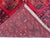 Red Turkmen Bokhara Hand-Knotted Wool Rug - 7'1" X 9'8" For Sale - Image 10 of 11