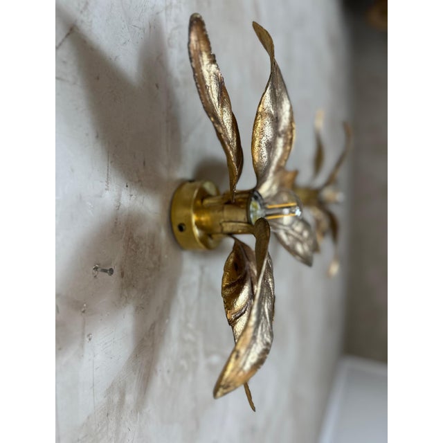 Wall Lights attributed to Willy Daro, 1970s, Set of 2 For Sale - Image 3 of 14