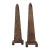 Pair | Vintage Cast Iron Obelisks For Sale