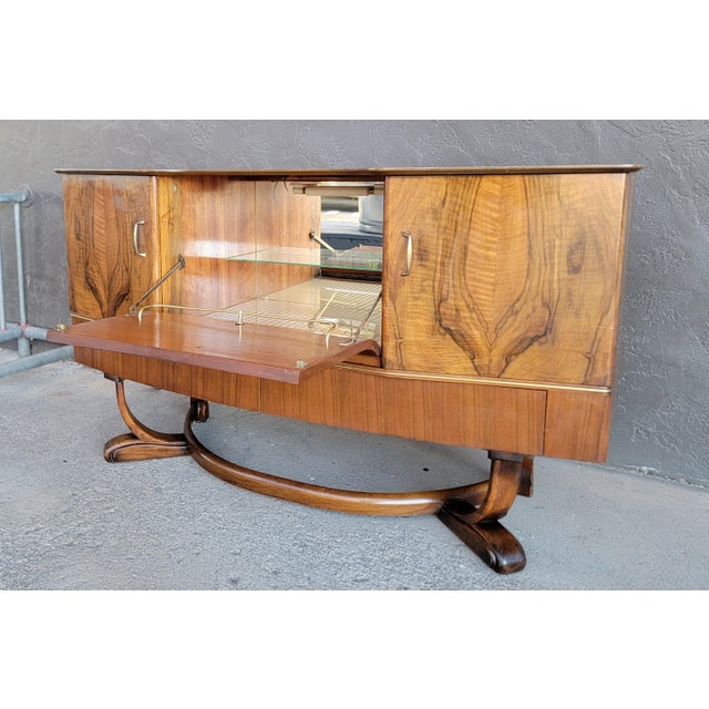 1950s Cocktail Cabinet Credenza Dry Bar by Beautility For Sale - Image 12 of 16