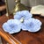 This Vintage Majolica Multi Sectional Three Flower Viola Pansy Serving Dish is a beautiful and unique piece of ceramic...