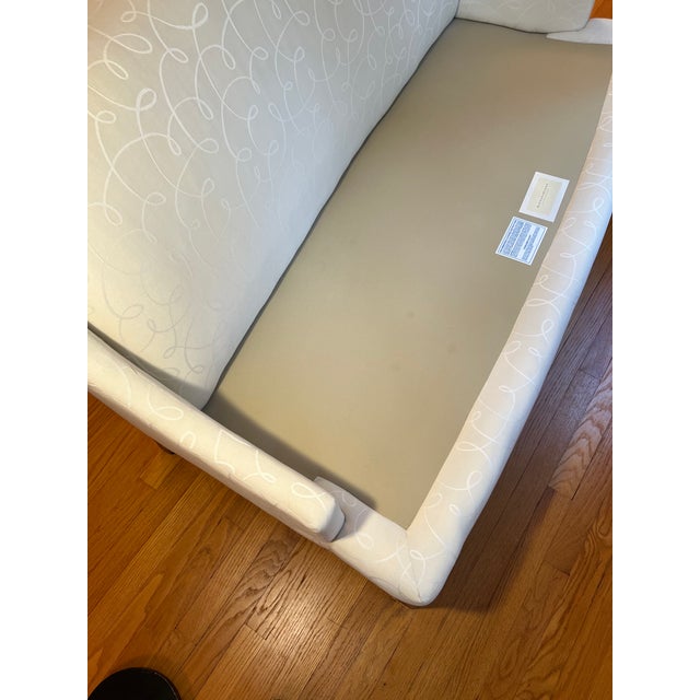 Barbara Barry Realized by Henredon Starlet Settee For Sale - Image 11 of 13