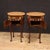 1930s 20th Century French Inlaid Bedside Tables, 1930s, Set of 2 For Sale - Image 5 of 11