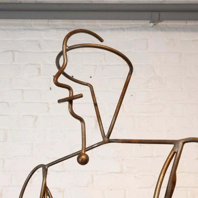 1970s Figurative Sculpture, 1970, Metal For Sale - Image 5 of 6