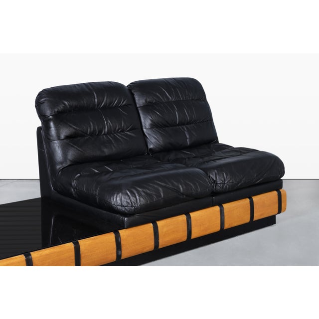 Vintage 3-Piece Modular Seating Group With Coffee Table by Haralson–Seidel For Sale - Image 12 of 16