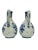 Dutch Delft Bottle Vessels from Porceleyne Fles, 1899-1903, Set of 2 For Sale - Image 3 of 12