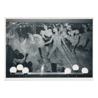 Paris, Montmartre, Pigalle, Red Mill, 1955, Silver Gelatine Print For Sale