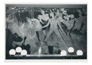 Paris, Montmartre, Pigalle, Red Mill, 1955, Silver Gelatine Print