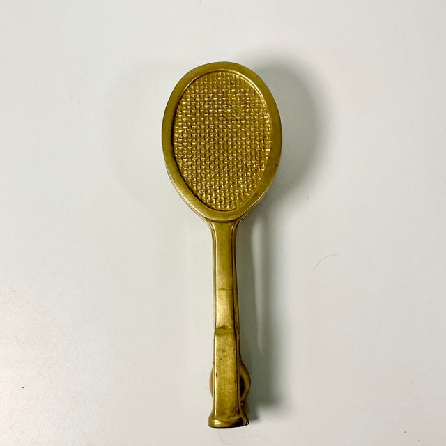 A delightful Brass Tennis Racket Door Knockers is a fun way to greet your guests if you love tennis. It’s heavy and...