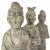 Tan Vintage Maitland Smith Terracotta Statues of Asian Women - Set of 3 For Sale - Image 8 of 12