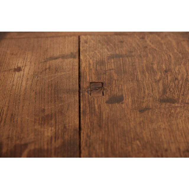Vintage Wood Sculpture Stand From France, Circa 1950 For Sale - Image 4 of 10