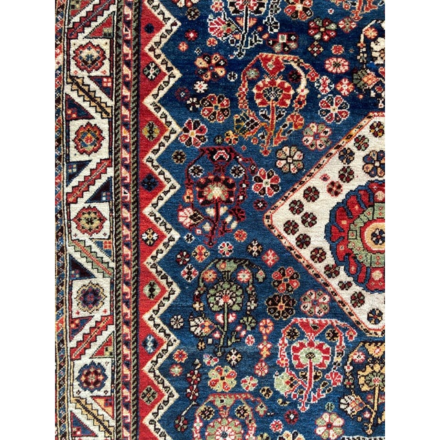 Antique Qashqai Rug, 1890s For Sale - Image 11 of 18