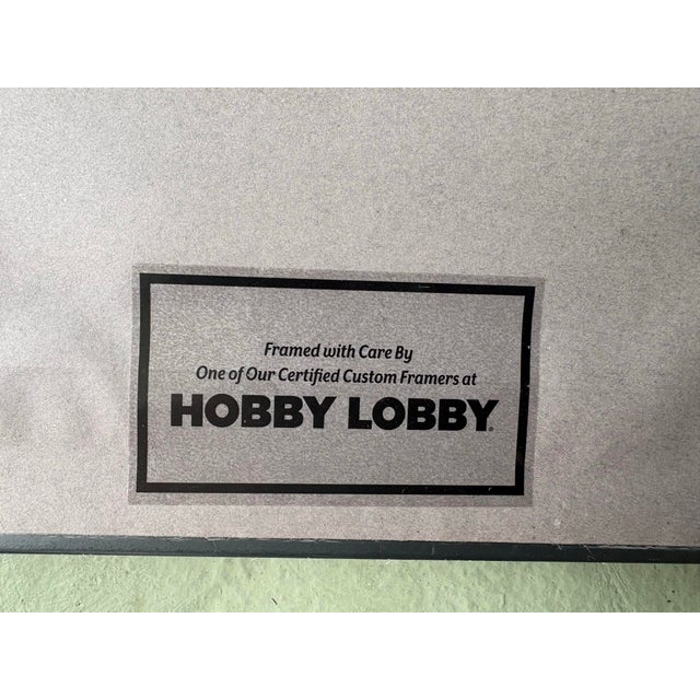 Vintage Asian Leaf Art Collage of Woman Playing Flute With Crane, Bamboo Scene For Sale In Orlando - Image 6 of 6