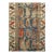 Antique Caucasian Kazak Runner, Allover Paisley Pattern, Handwoven Wool, Blue & Ivory, 3’ x 9’ For Sale