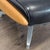 Vintage Heywood-Wakefield Mid Century Modern Black Leather Lounge Chair & Ottoman For Sale - Image 17 of 18