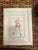 Set of 3 framed pictures. A Day At The Beach. Signed and showing bathingsuit styles from 1925, 1935,and 1945. These prints...