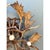 Vintage Monumental Antler and Metal Wall Sconce For Sale - Image 11 of 12