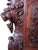 Antique Rj Horner-Style Mahogany Partners Desk With Winged Griffins For Sale - Image 9 of 12
