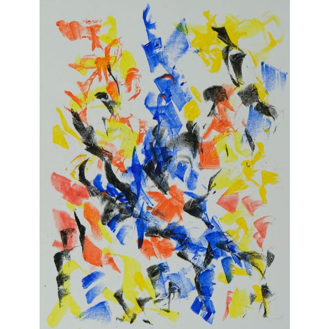 Françoise GALLE (1940) The Runner Color pastel Signed in felt-tip pen by the artist On heavy paper, 24 x 30 cm (approx. 9...