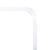 Spritely Home Pryor Acrylic Side Table in Clear For Sale - Image 4 of 8