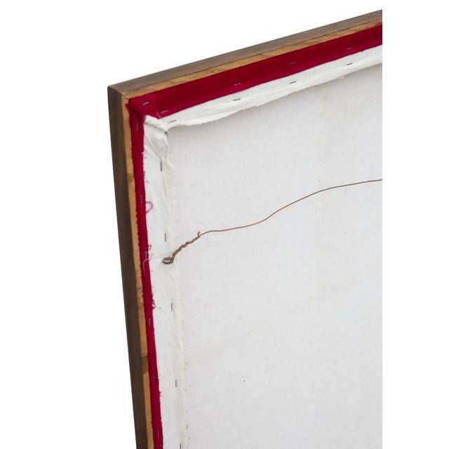 Pink Textile Art in the Style of Mariska Karasz For Sale - Image 8 of 13