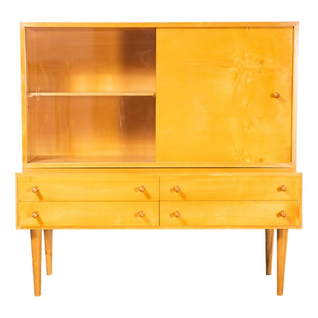 Compact Cabinet with 4 Drawer Base, 1960s For Sale