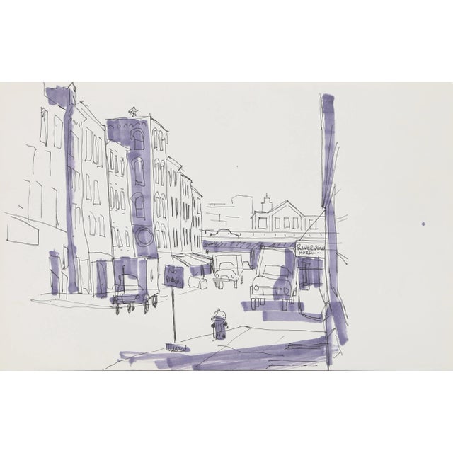 Eve Nethercott, Riverview Nursing (P2.67), Ink on Paper For Sale
