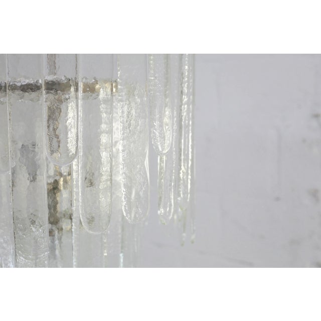 Large Murano Chandelier by Carlo Nason for Mazzega, Italy, 1970s For Sale - Image 17 of 18