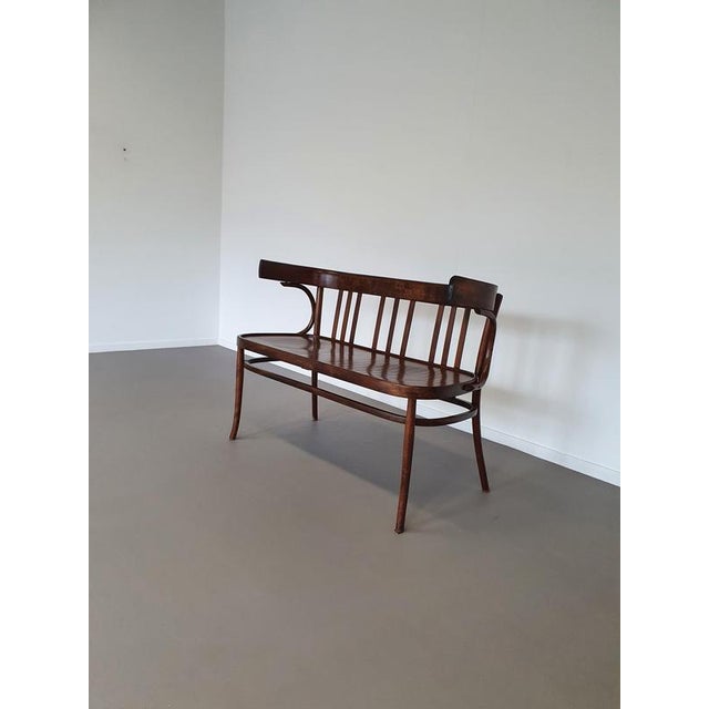 Vintage Bench in Wood For Sale - Image 3 of 16