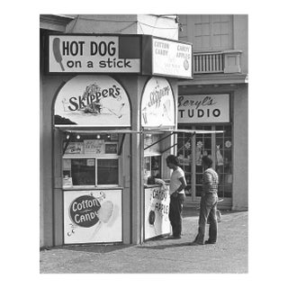 1975 Santa Monica Pier Photograph by Don Ware For Sale
