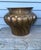Brass Mid-Century Italian Hammered Brass Swirl Jardinière by Egidio Casagrande - Model 1010 For Sale - Image 8 of 12