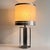 Italian Sculptural Table Lamp in Chromed Metal, 1970s For Sale - Image 6 of 9