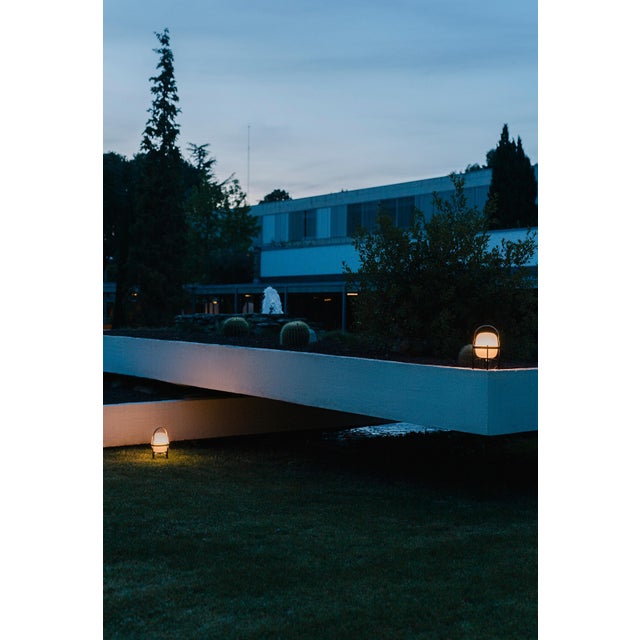 Metal Cestita Alubat Table Lamp by Miguel Milá For Sale - Image 7 of 18