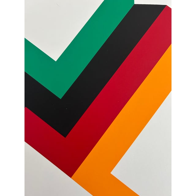 Artist - Horst Scheffler Title - Konkrete Kunst / 1 Unsigned Open Edition Year - 1970s Medium - Silk screen Unframed Sheet...