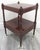 1980s Bombay Regency Style Cherry Finish Two Tier Side End Table For Sale In Miami - Image 6 of 13