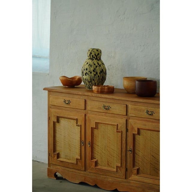 Mid-Century Modern Danish Oak Sideboard, 1970s For Sale - Image 6 of 18