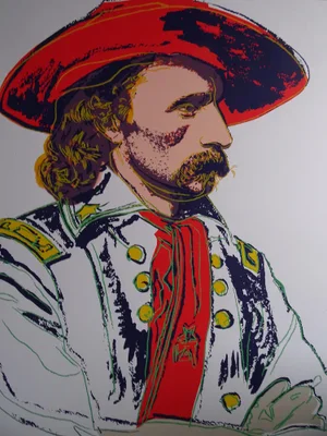 After Andy Warhol, General Custer, 1986, Silkscreen