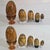 Vintage Lot 3 Russian Hand Painted Wooden Egg Sets Plus Matryoshka Dolls For Sale - Image 10 of 12