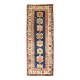 19th Century Antique Zabihi Collection Talish Runner - 3'4" x 8'10" For Sale