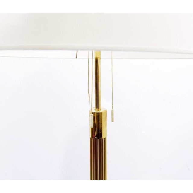 Metal Mid-Century Modern Floor Lamp attributed to Verner Panton for Fritz Hansen For Sale - Image 7 of 15