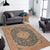 Enhance your living space with this stunning vintage Persian hand-knotted wool rug, a true showstopper that effortlessly...